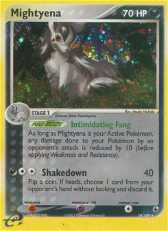Mightyena - pokemon TCG Card