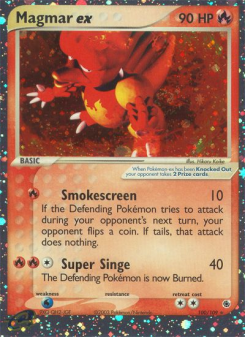 Magmar ex - pokemon TCG Card