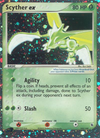 Scyther ex - Pokémon TCG Card
