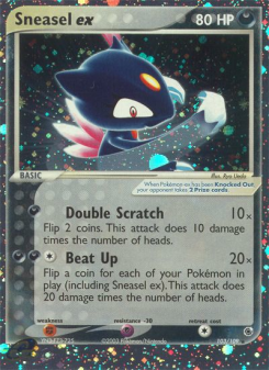 Sneasel ex - pokemon TCG Card