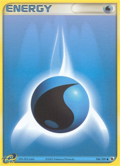 Water Energy - Pokémon TCG Card