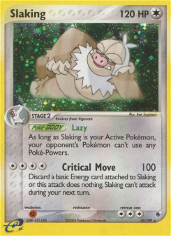 Slaking - pokemon TCG Card