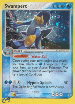 Swampert - pokemon TCG Card