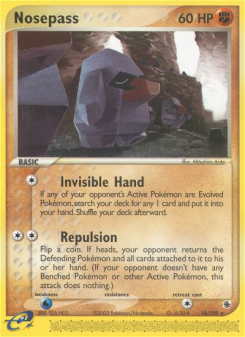 Nosepass - pokemon TCG Card