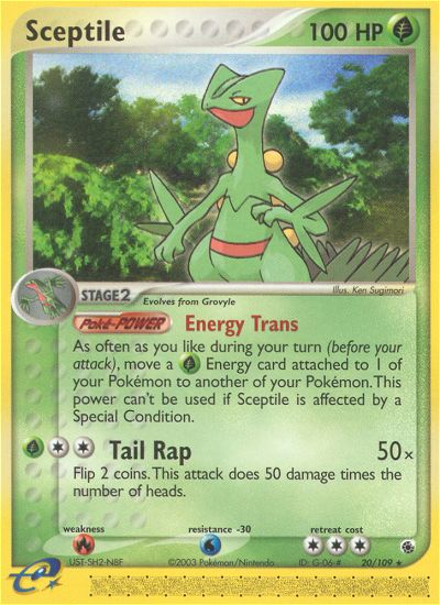 Sceptile - Pokémon TCG Card