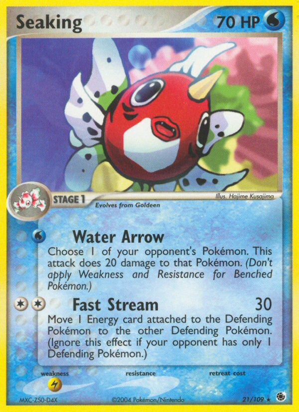 Seaking - Pokémon TCG Card
