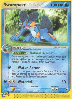 Swampert - pokemon TCG Card