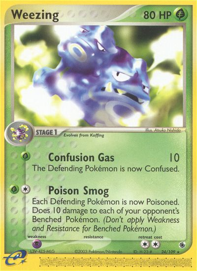 Weezing - Pokémon TCG Card