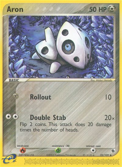 Aron - Pokémon TCG Card