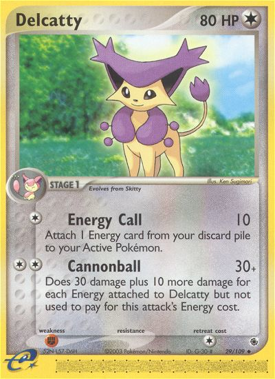 Delcatty - Pokémon TCG Card