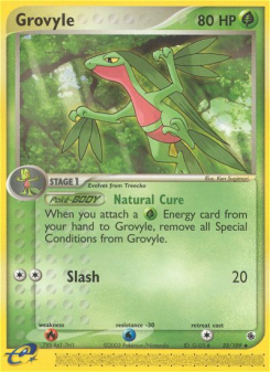 Grovyle - pokemon TCG Card