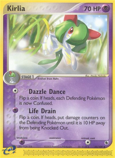 Kirlia - Pokémon TCG Card