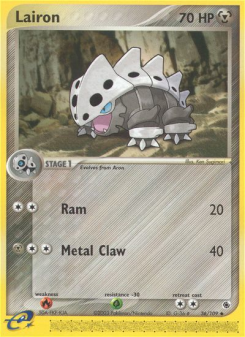 Lairon - pokemon TCG Card