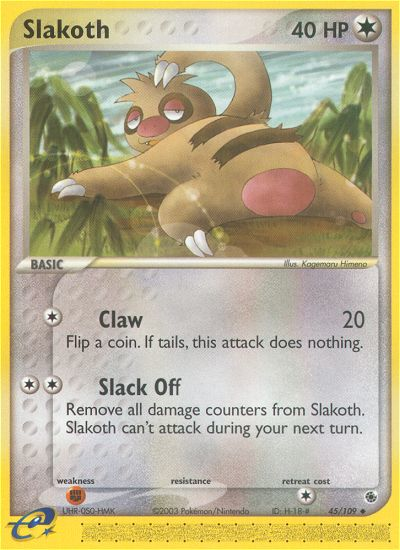 Slakoth - Pokémon TCG Card