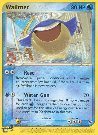 Wailmer - Pokémon TCG Card