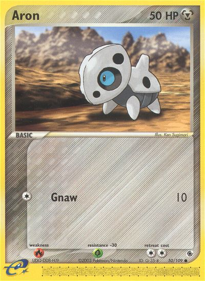 Aron - Pokémon TCG Card