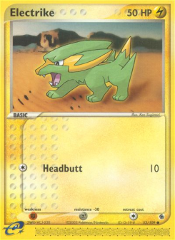 Electrike - pokemon TCG Card