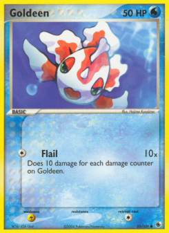 Goldeen - pokemon TCG Card