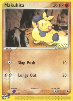 Makuhita - pokemon TCG Card