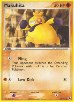 Makuhita - pokemon TCG Card