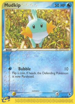 Mudkip - pokemon TCG Card
