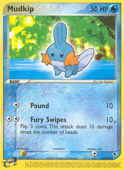 Mudkip - Pokémon TCG Card
