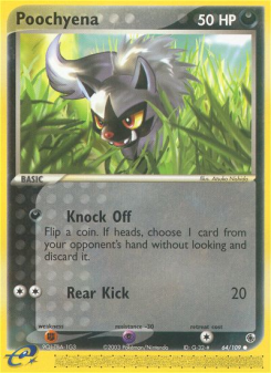 Poochyena - pokemon TCG Card
