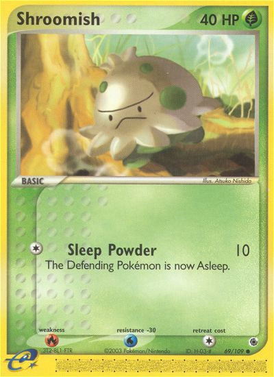 Shroomish - Pokémon TCG Card