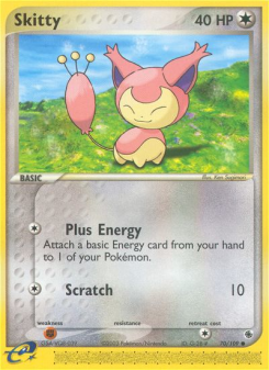 Skitty - pokemon TCG Card