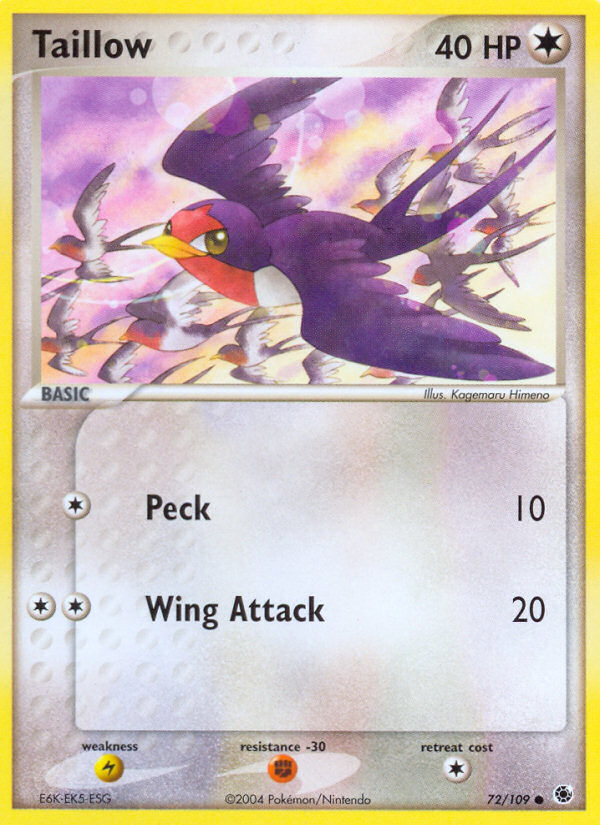 Taillow - Pokémon TCG Card