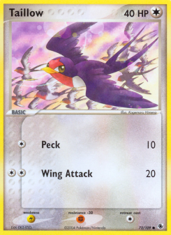 Taillow - pokemon TCG Card