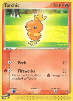Torchic - pokemon TCG Card