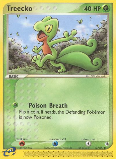 Treecko - Pokémon TCG Card