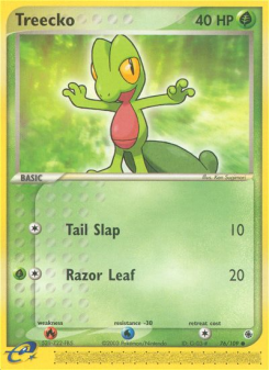 Treecko - pokemon TCG Card