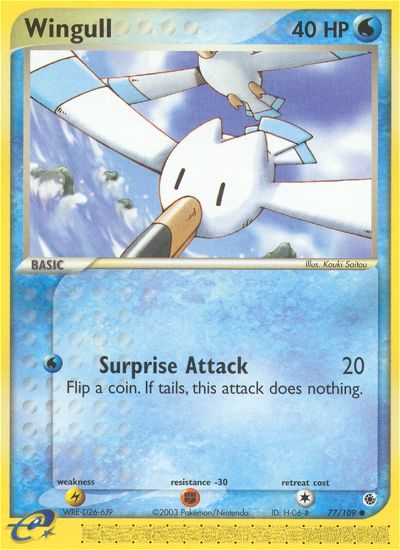 Wingull - Pokémon TCG Card