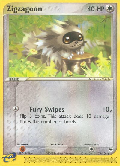 Zigzagoon - Pokémon TCG Card