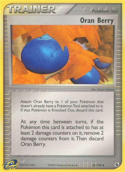 Oran Berry - Pokémon TCG Card