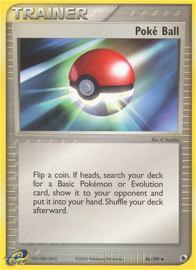 Poké Ball - Pokémon TCG Card