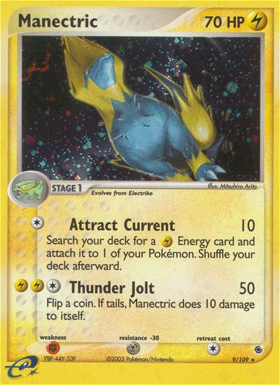 Manectric - Pokémon TCG Card