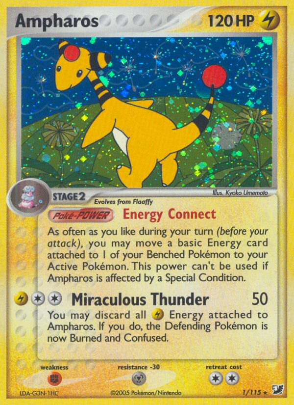 Ampharos - Pokémon TCG Card