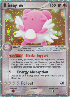 Blissey ex - pokemon TCG Card