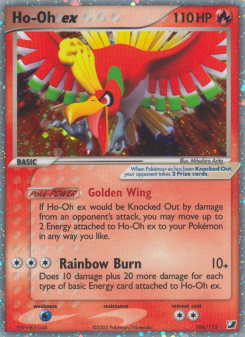 Ho-Oh ex - pokemon TCG Card