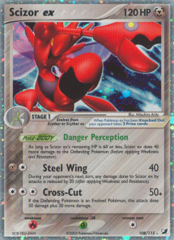 Scizor ex - pokemon TCG Card