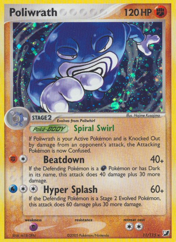 Poliwrath - Pokémon TCG Card