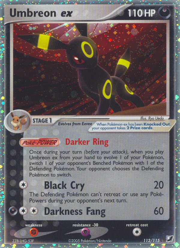 Umbreon ex - Pokémon TCG Card