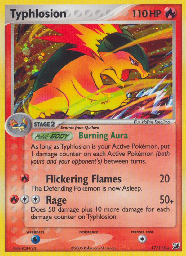 Typhlosion - Pokémon TCG Card