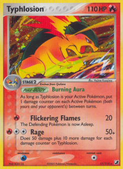 Typhlosion - pokemon TCG Card