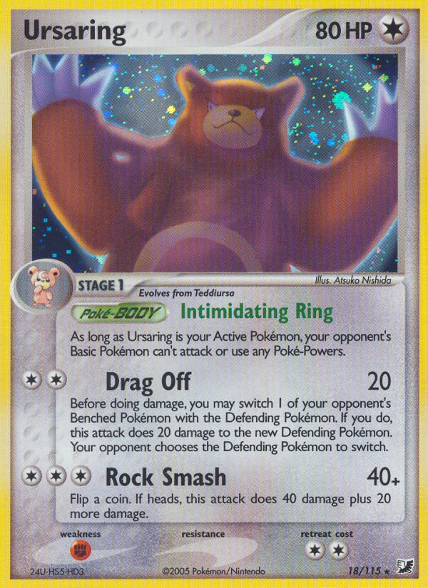 Ursaring - Pokémon TCG Card