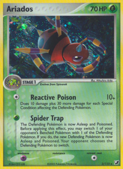 Ariados - pokemon TCG Card
