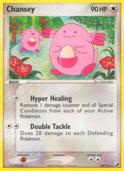 Chansey - pokemon TCG Card